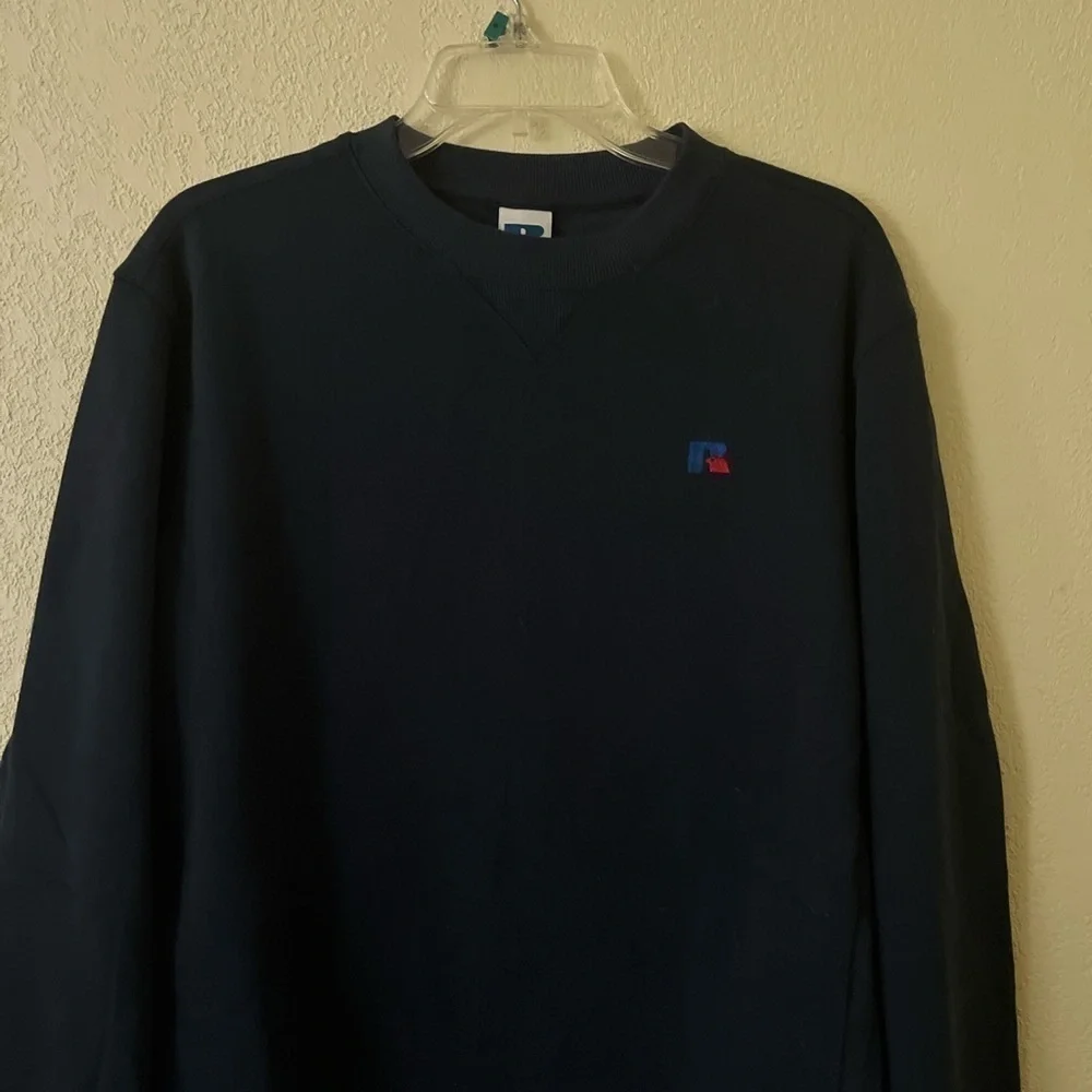 Navy Blue Athletic Russel Sweatshirt!!